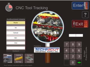 CNC Tool Tracking